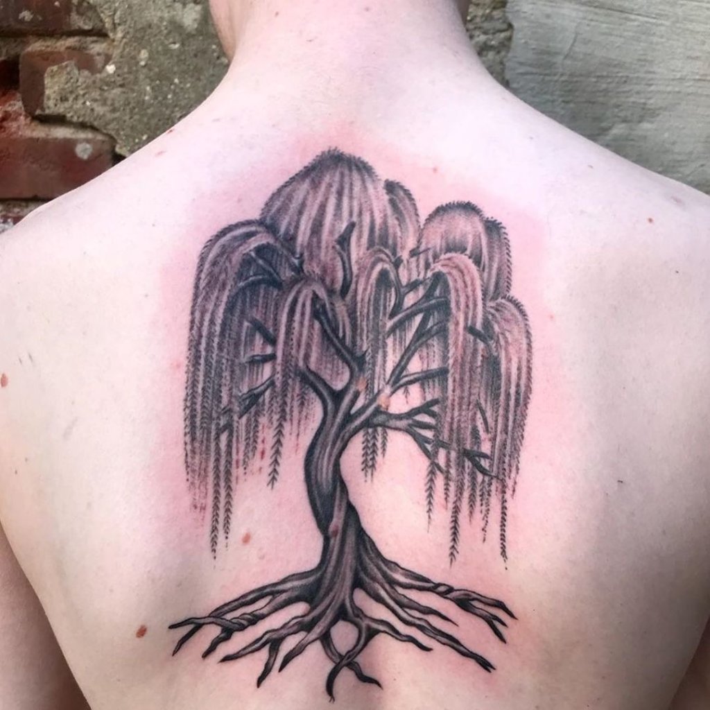 willow tree tattoo