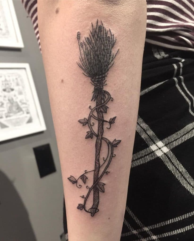 pine tree tattoo