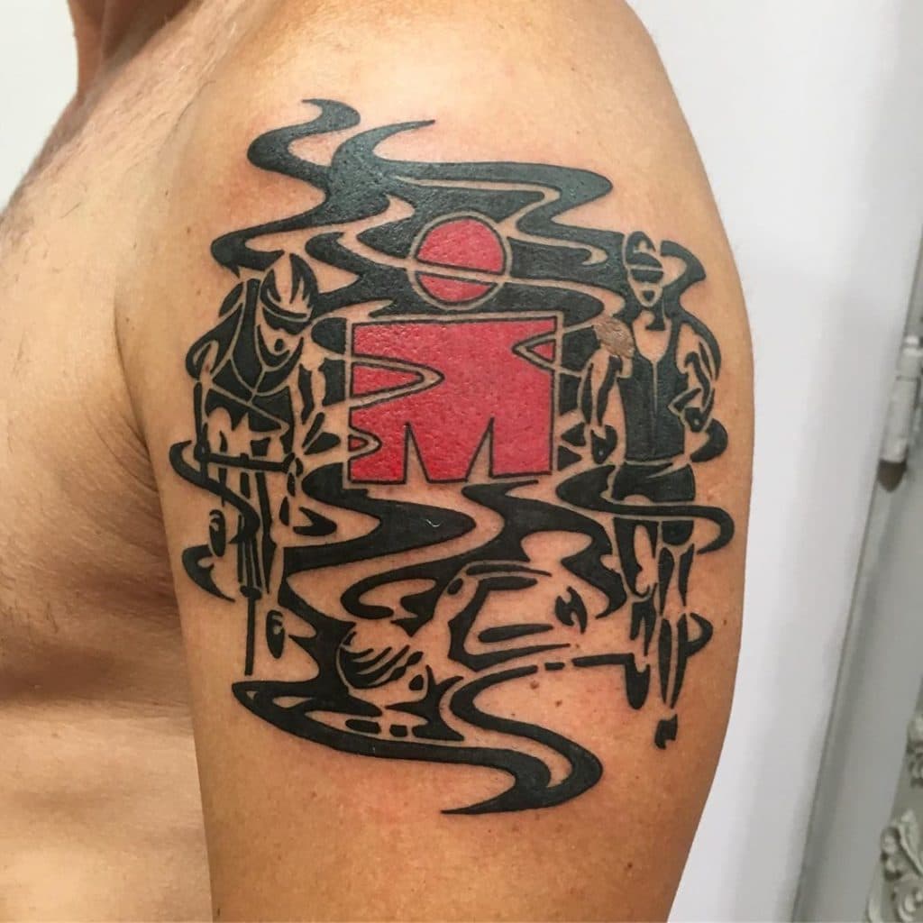 ironman tattoo