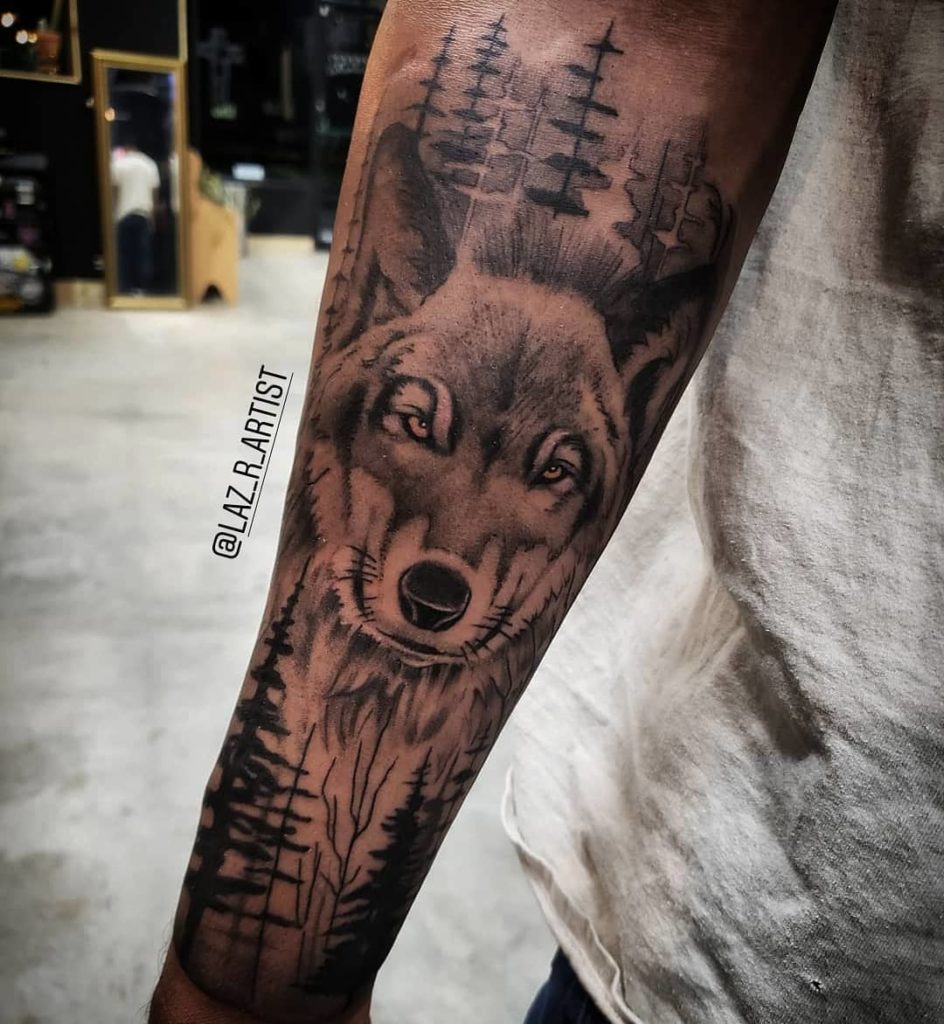 half sleeve tattoo