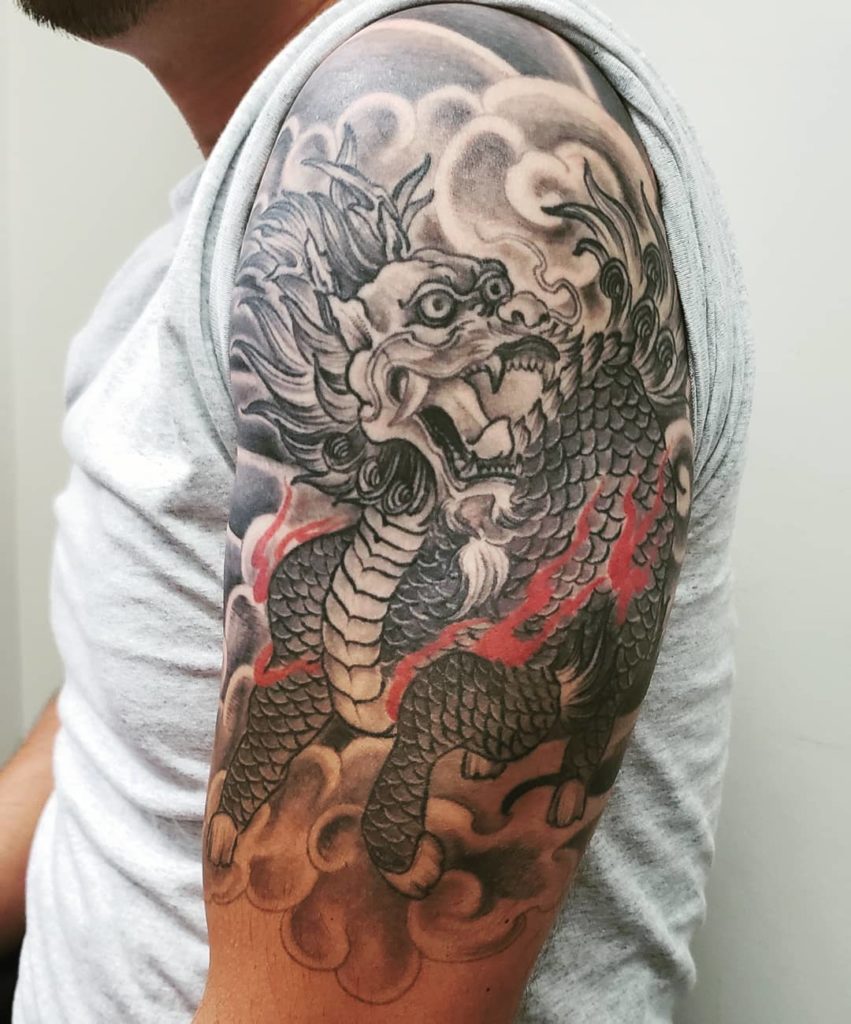 half sleeve tattoo