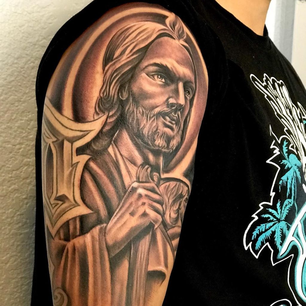 half sleeve tattoo