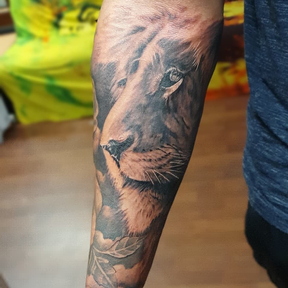 half sleeve tattoo