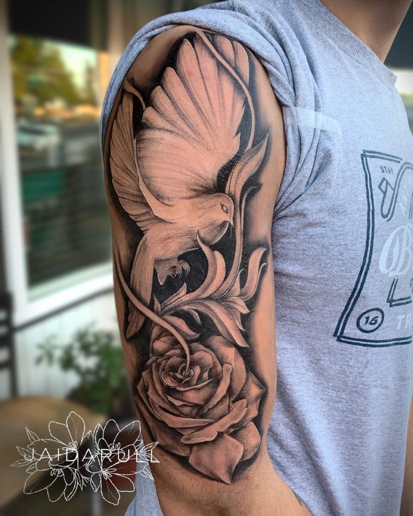 half sleeve tattoo