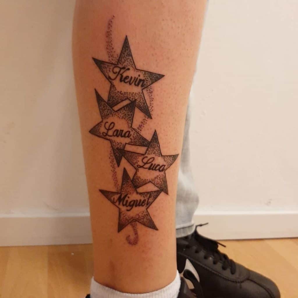 star tattoos