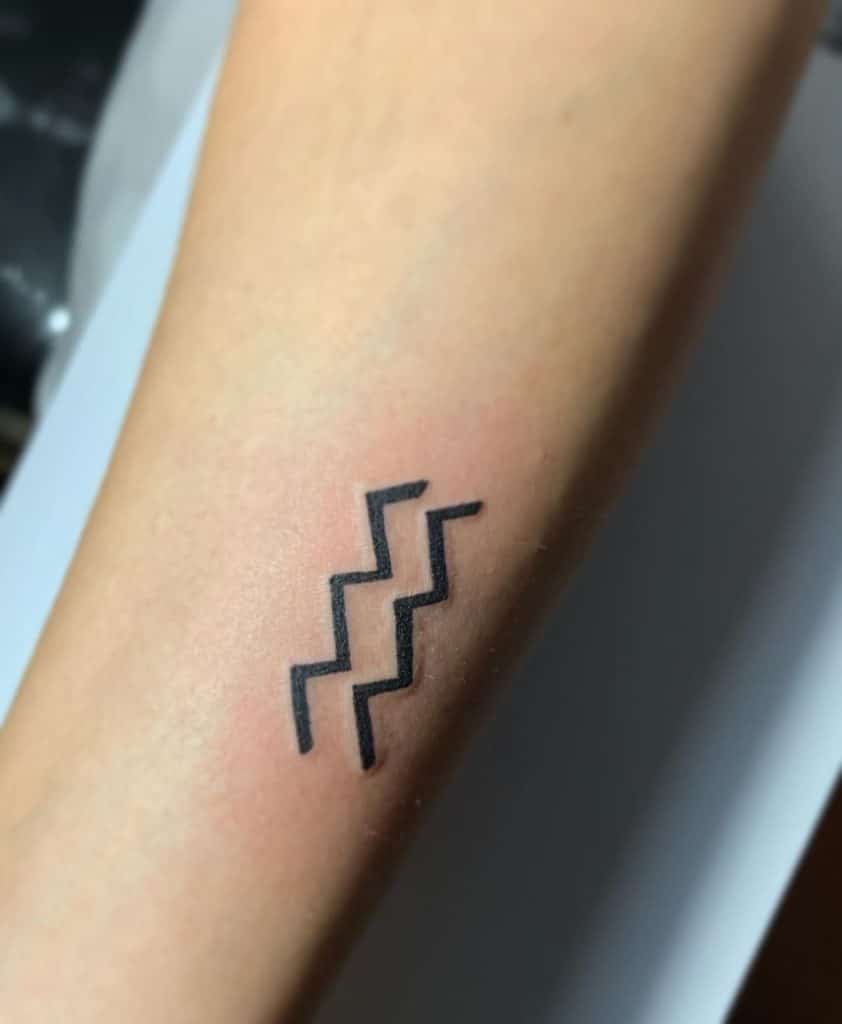 aquarius tattoo