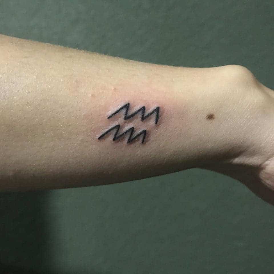 aquarius tattoo