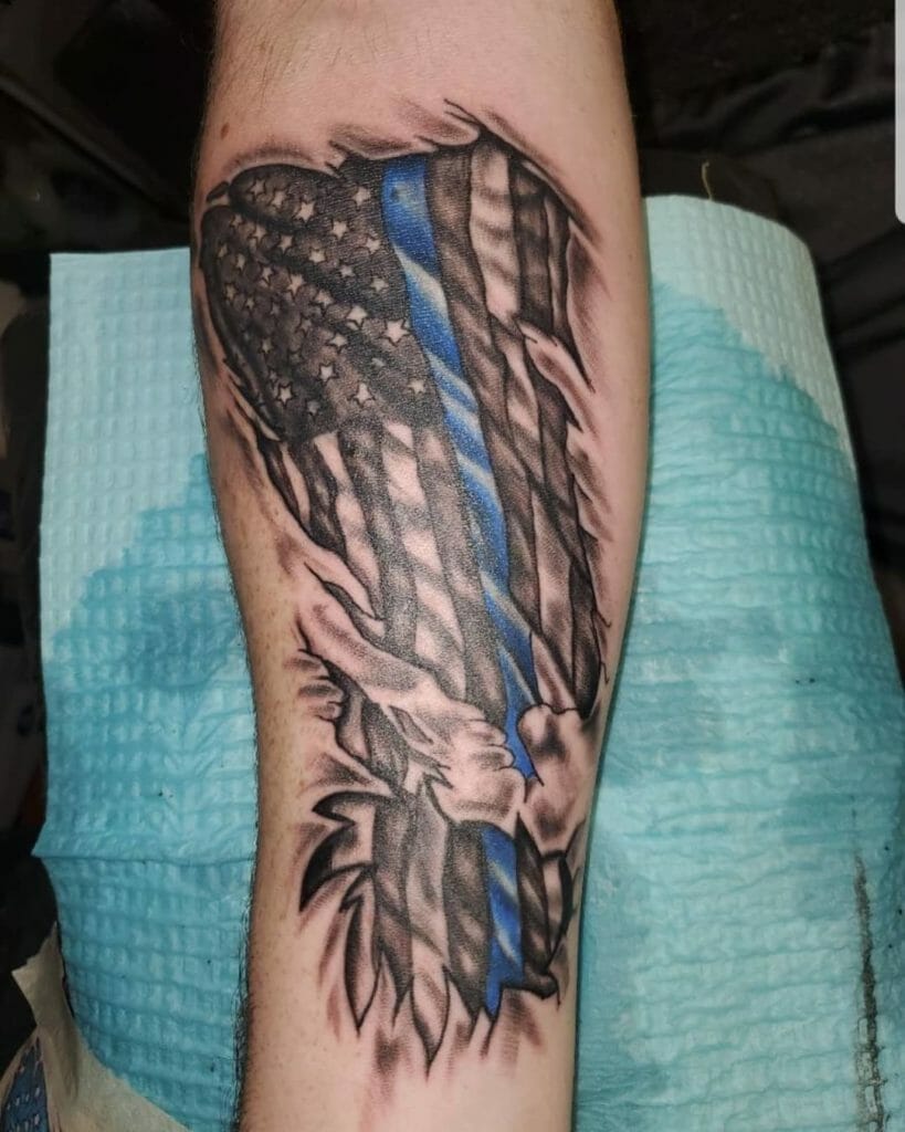 police tattoos