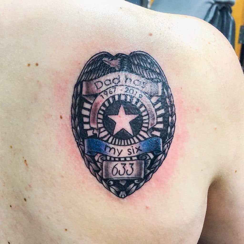 police tattoos