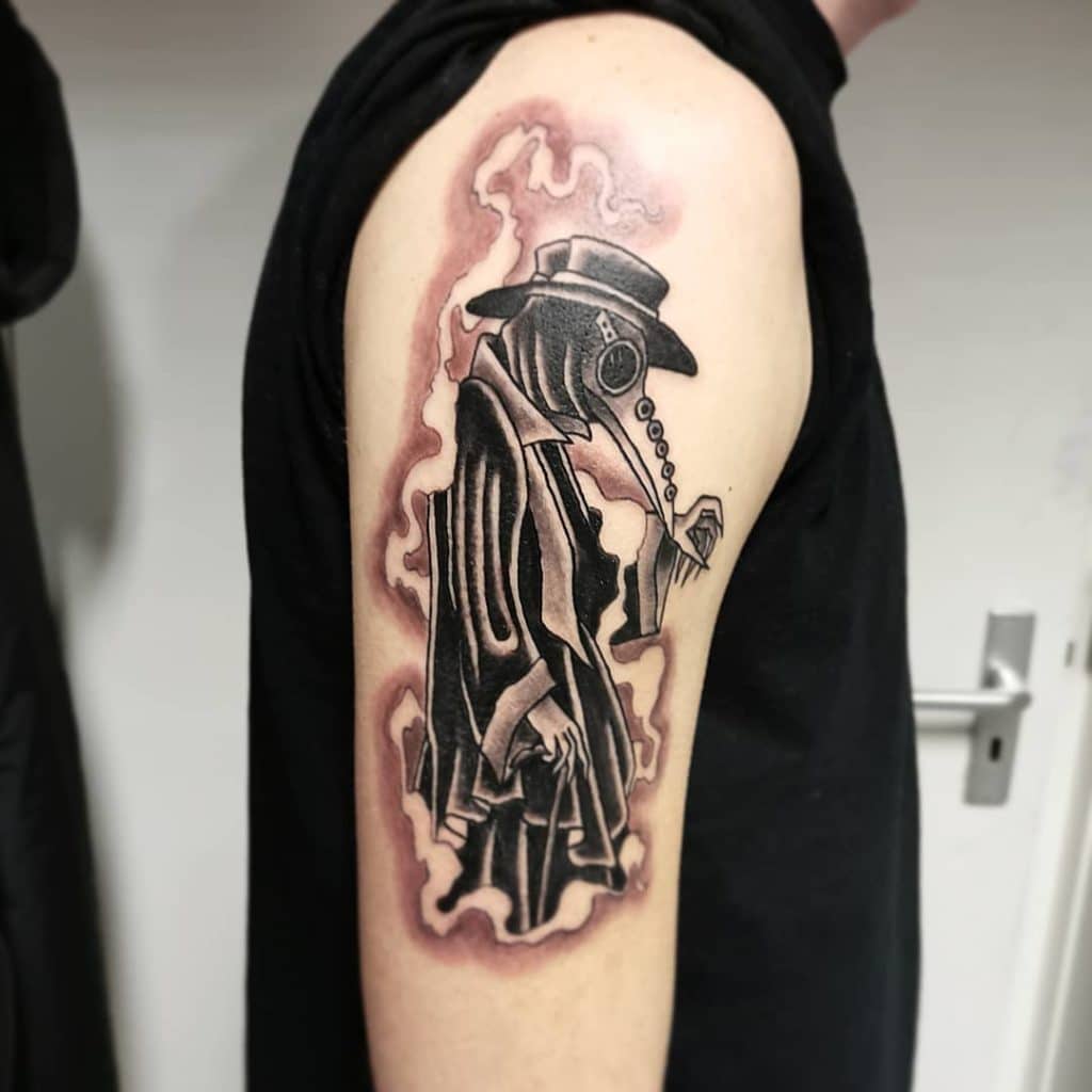 smoke tattoo