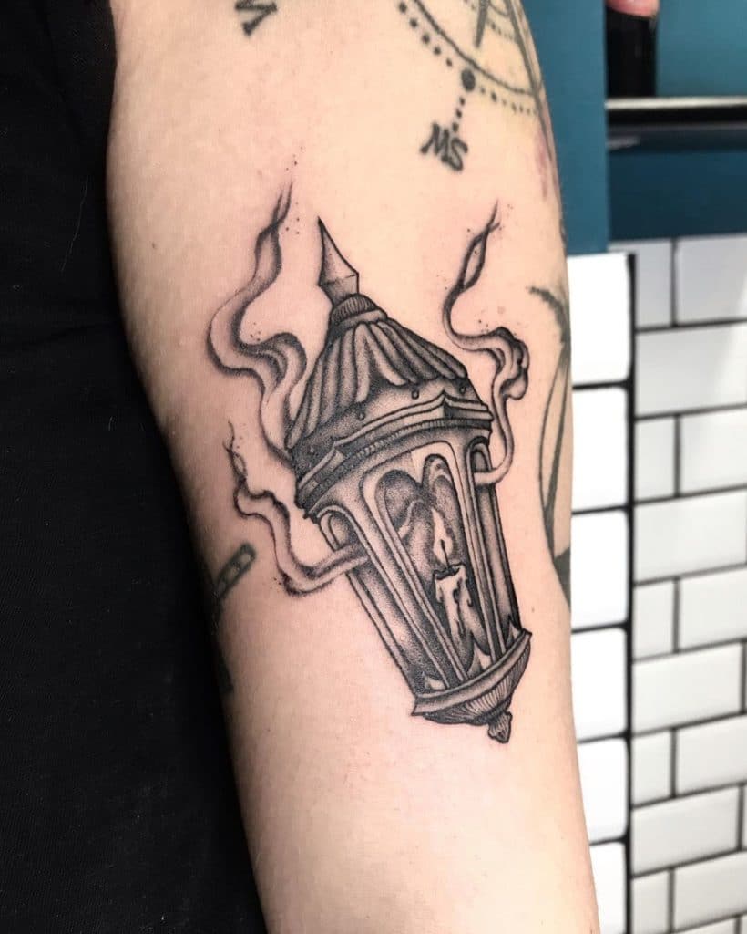 smoke tattoo