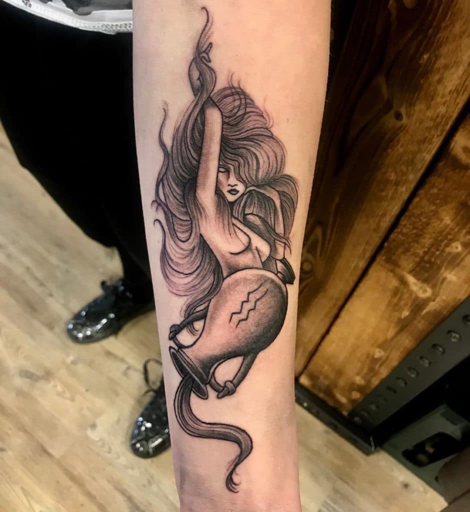 aquarius tattoo