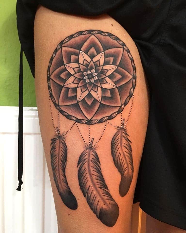 dreamcatcher tattoo