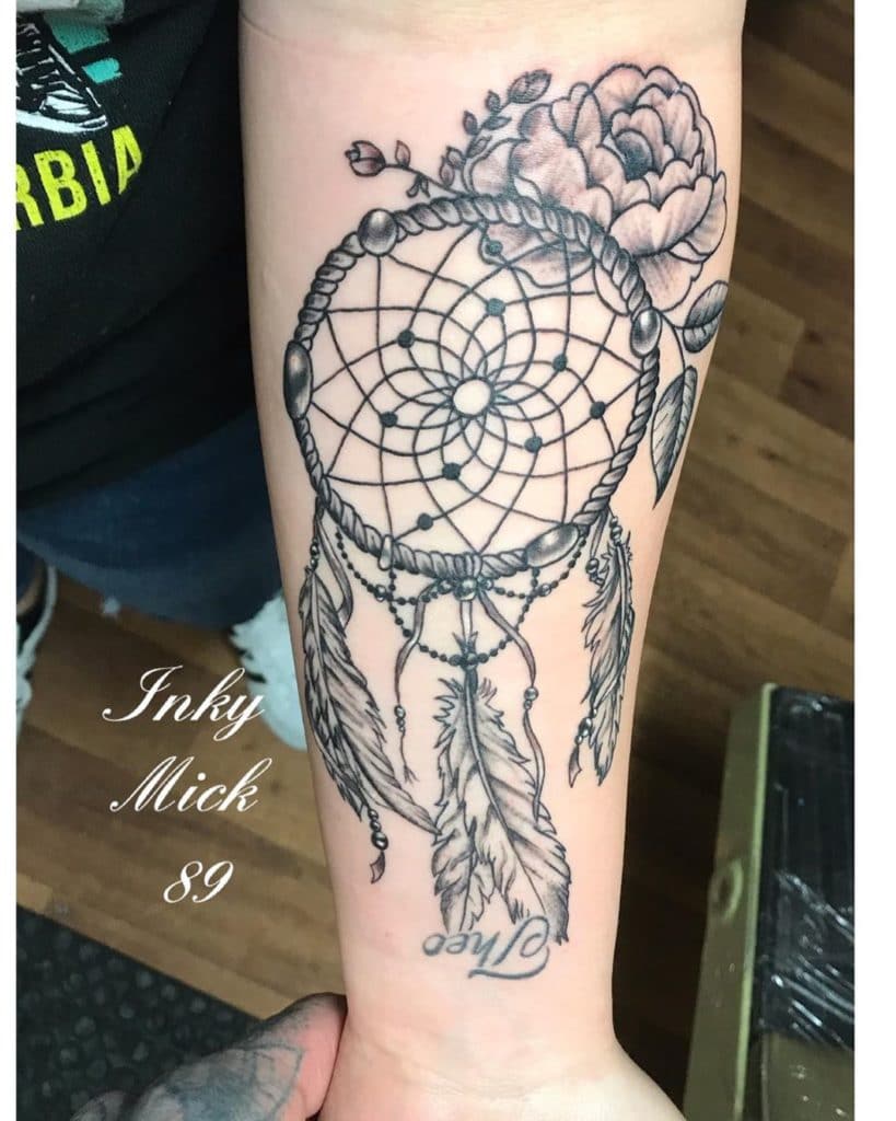 dreamcatcher tattoo