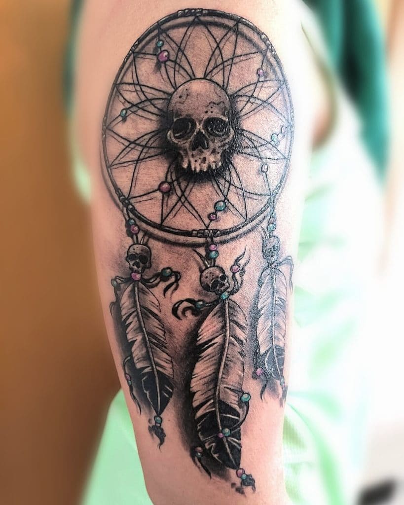 dreamcatcher tattoo