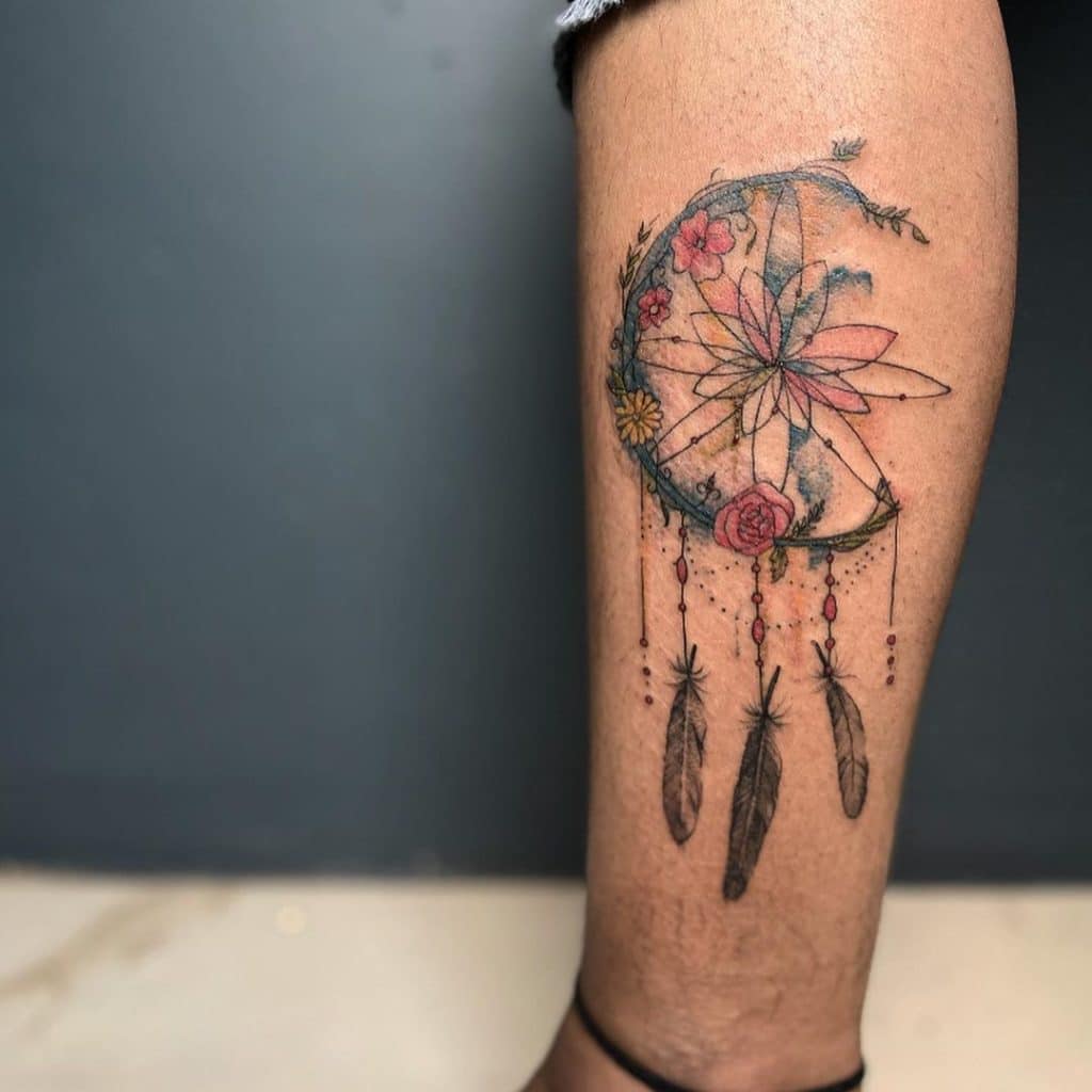 dreamcatcher tattoo