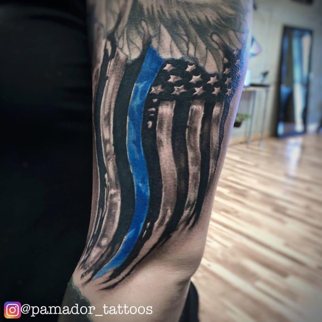 police tattoos