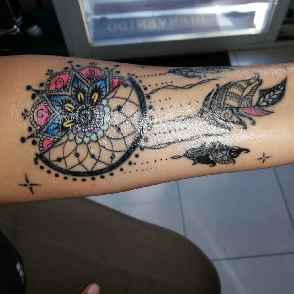 dreamcatcher tattoo