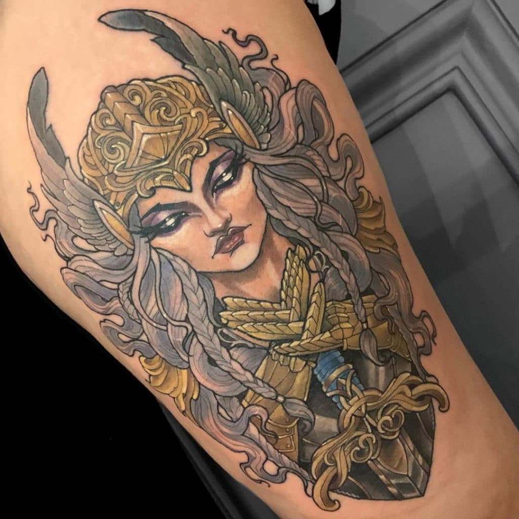 valkyrie tattoo