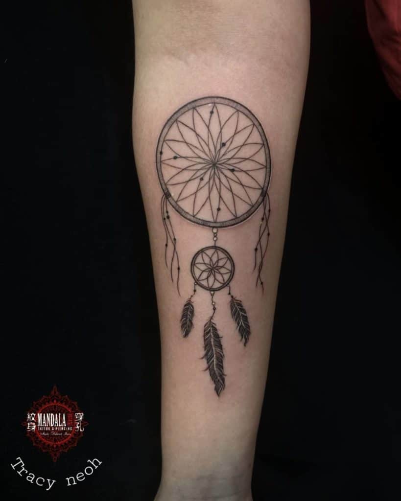 dreamcatcher tattoo