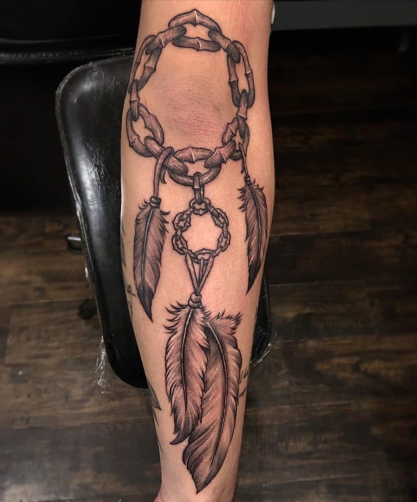 dreamcatcher tattoo