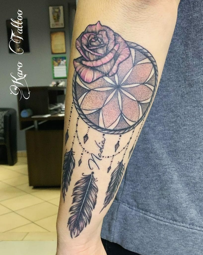 dreamcatcher tattoo