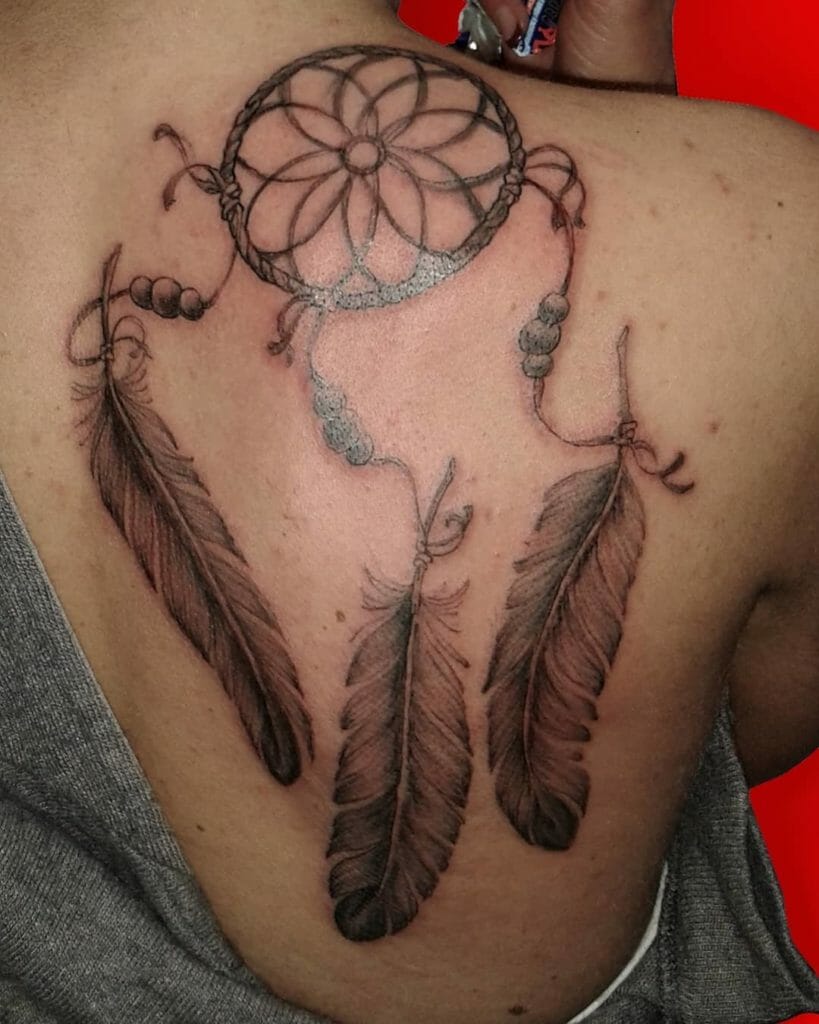 dreamcatcher tattoo