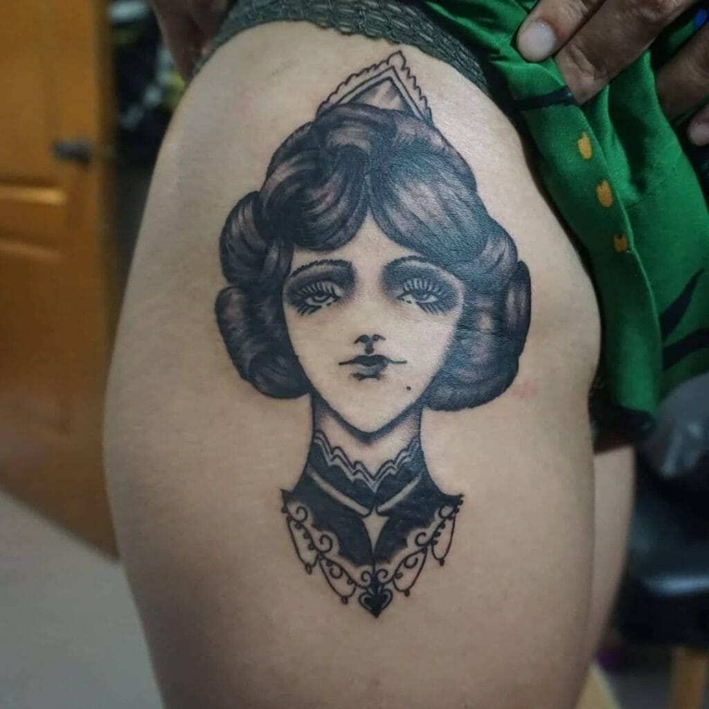 queen of spades tattoo