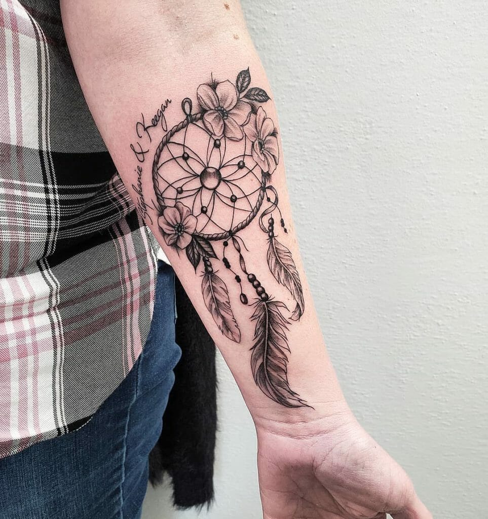 dreamcatcher tattoo