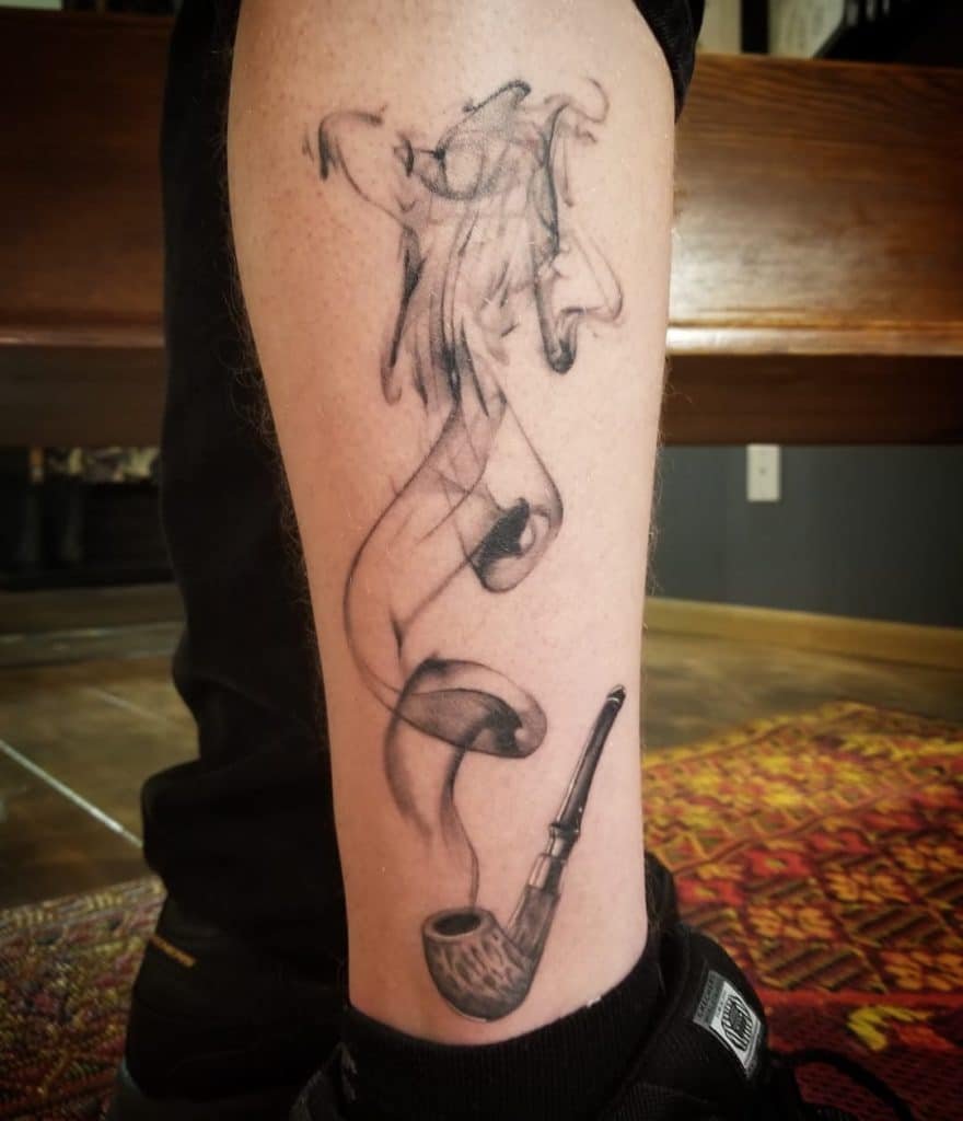 smoke tattoo