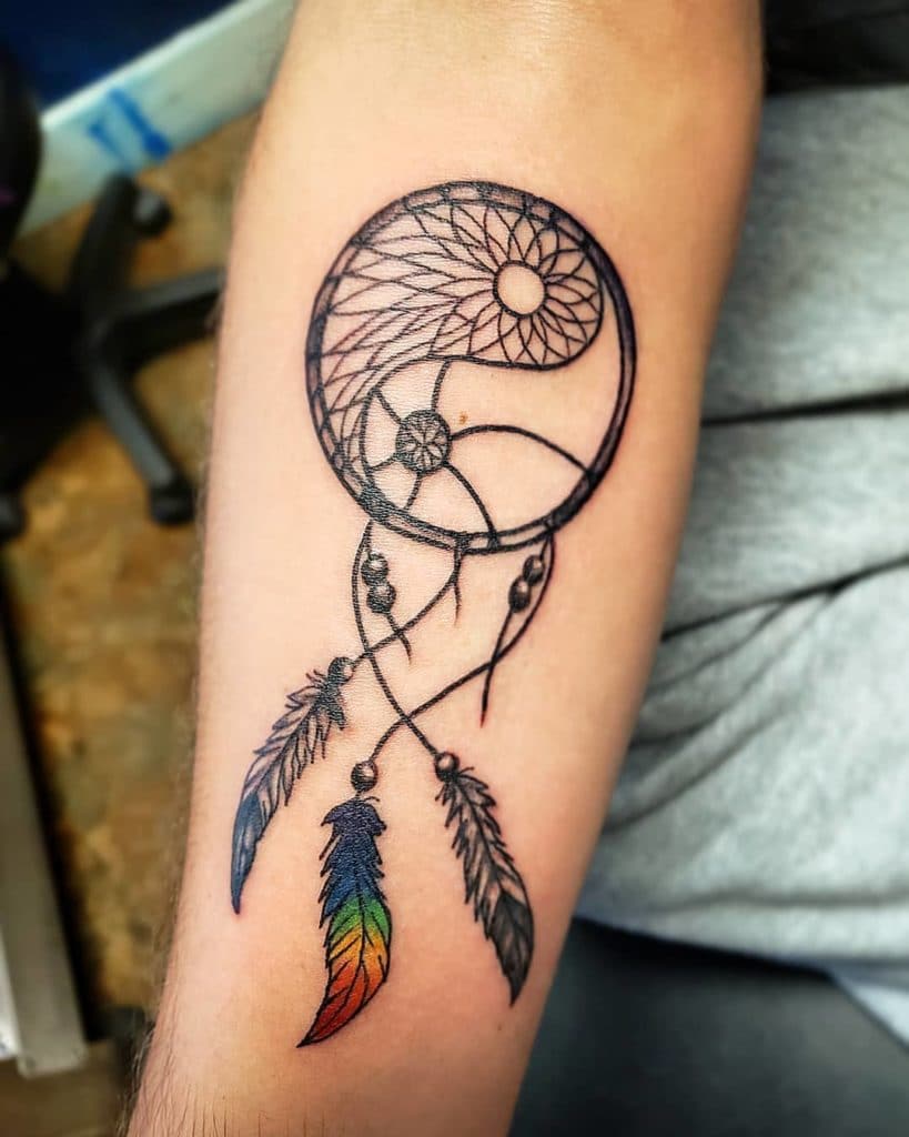 dreamcatcher tattoo