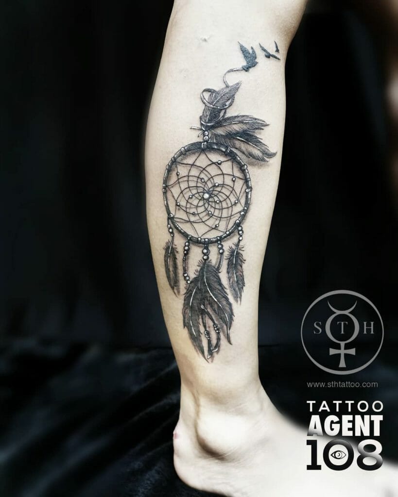 dreamcatcher tattoo