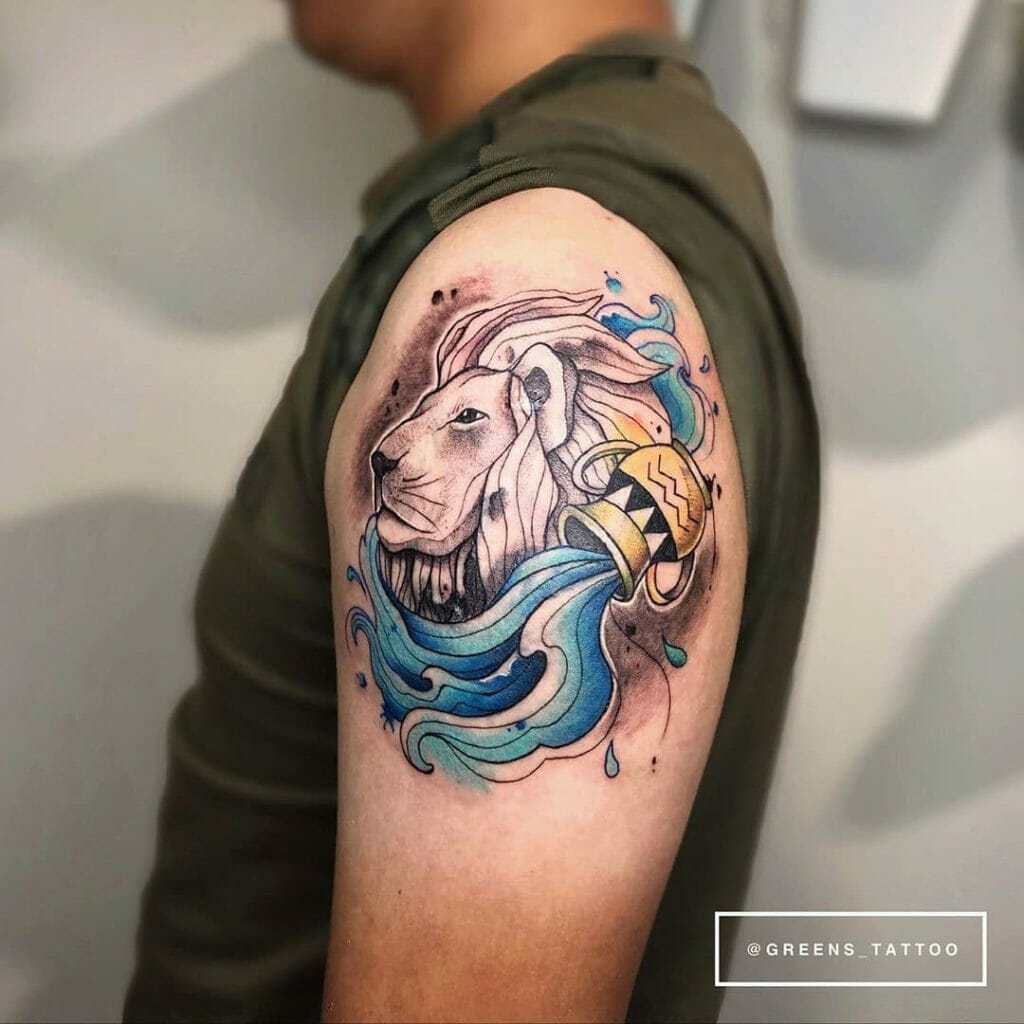 aquarius tattoo