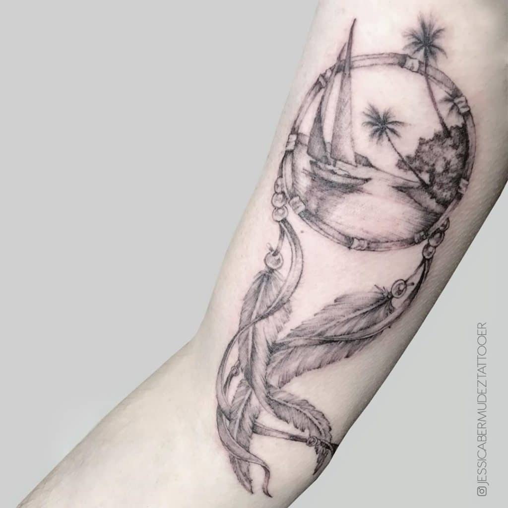 dreamcatcher tattoo