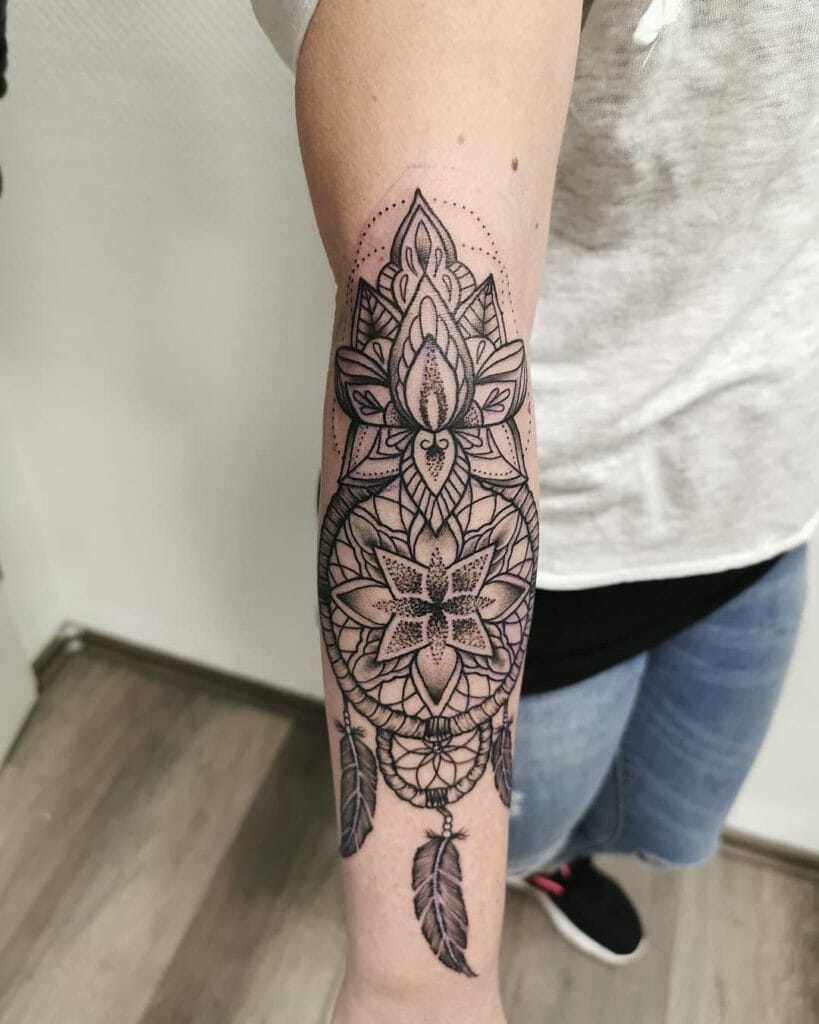 dreamcatcher tattoo