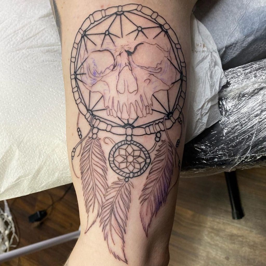 dreamcatcher tattoo