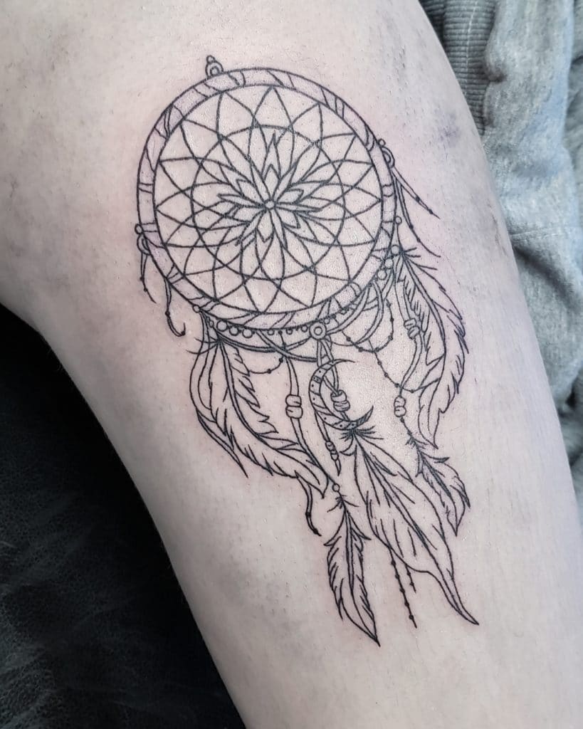 dreamcatcher tattoo