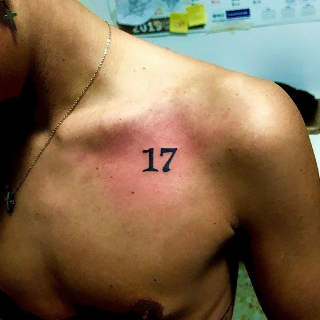 number tattoos