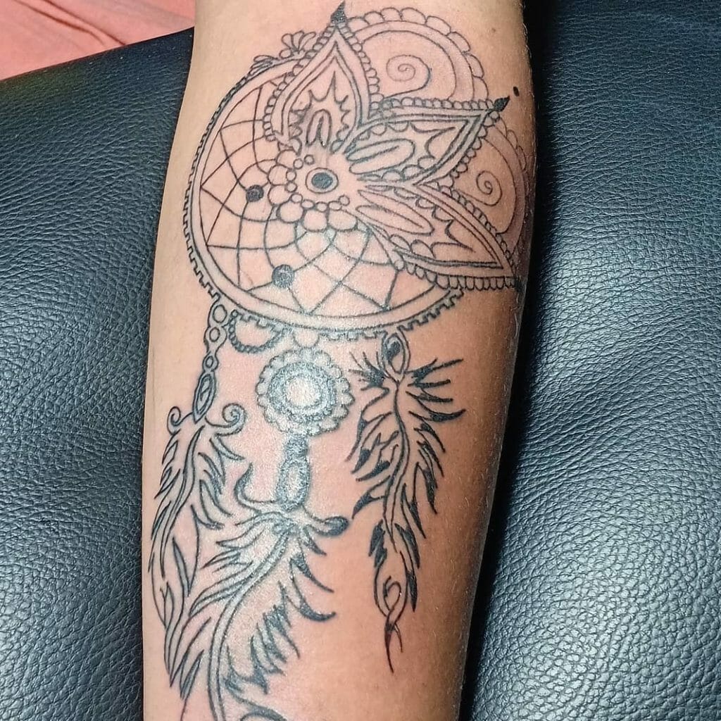 dreamcatcher tattoo