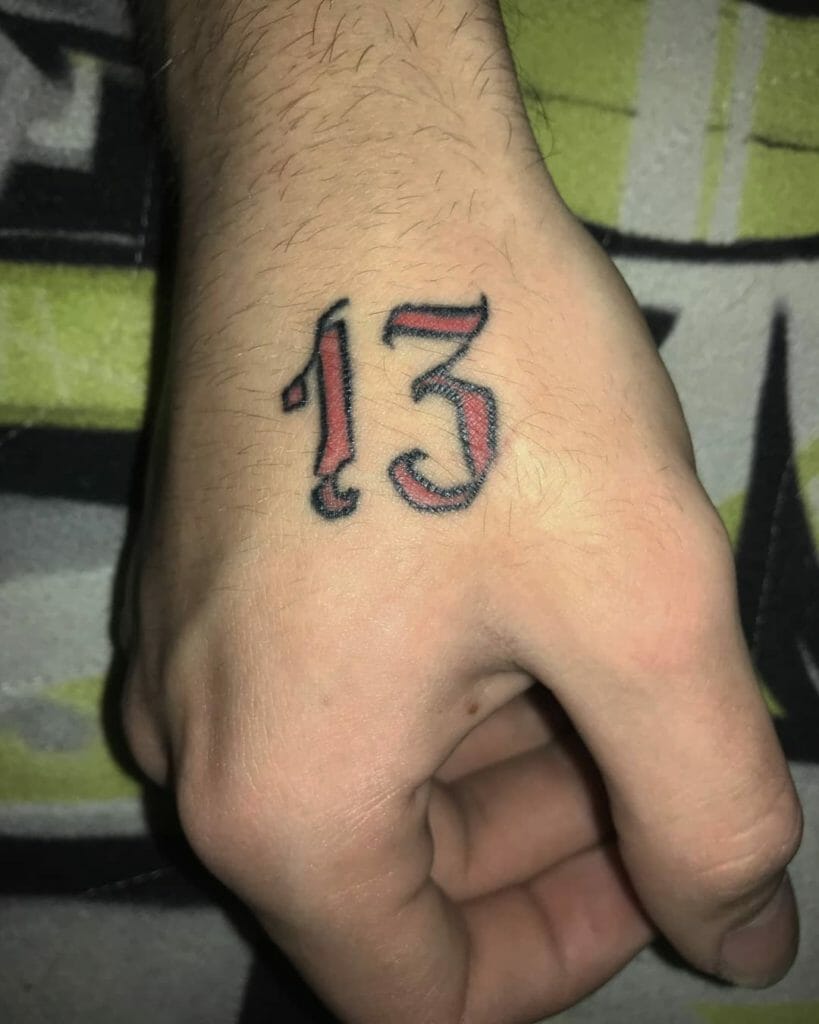 number tattoos