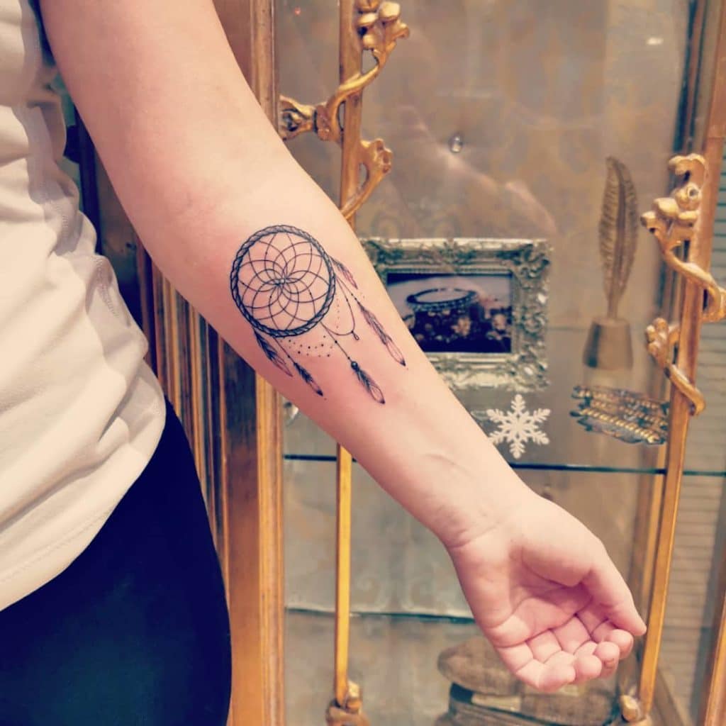 dreamcatcher tattoo