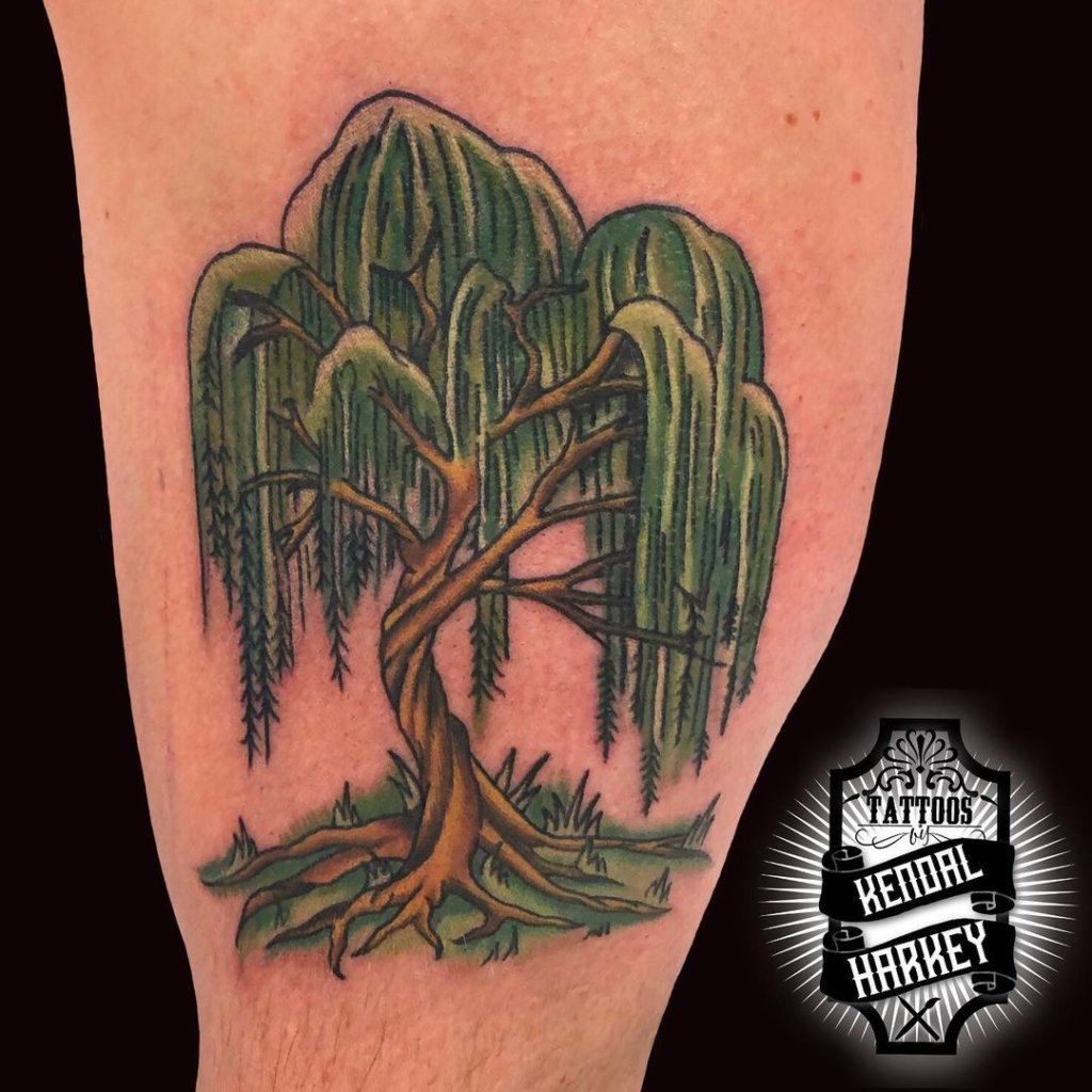 willow tree tattoo