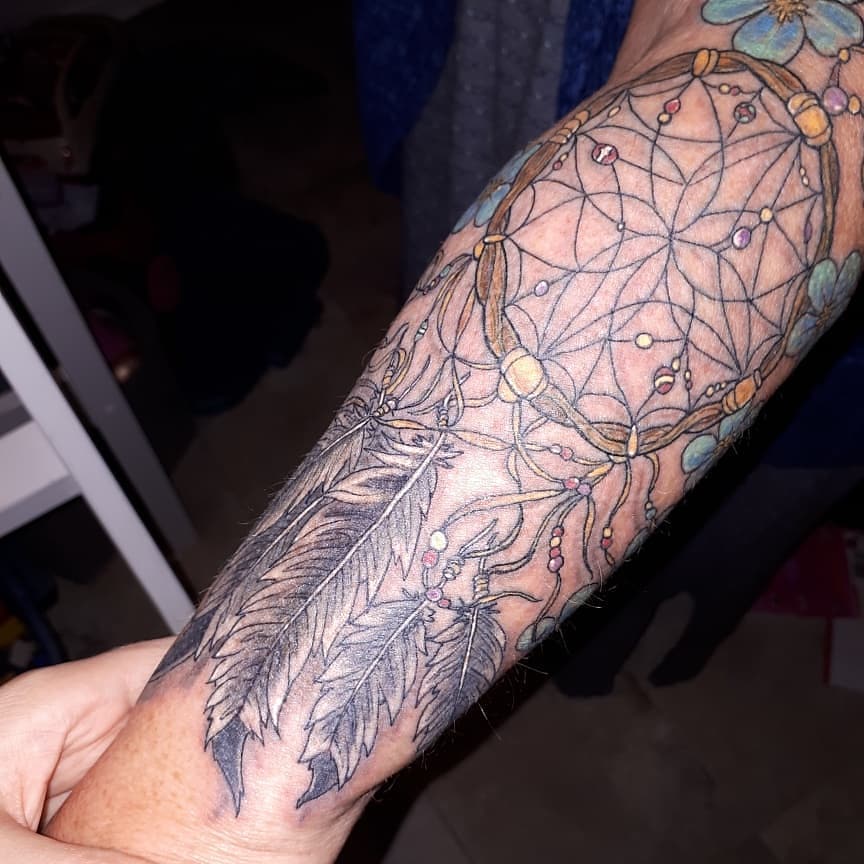 dreamcatcher tattoo