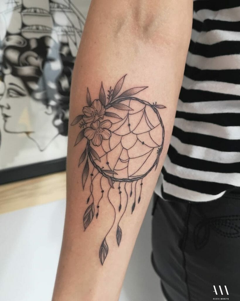 dreamcatcher tattoo