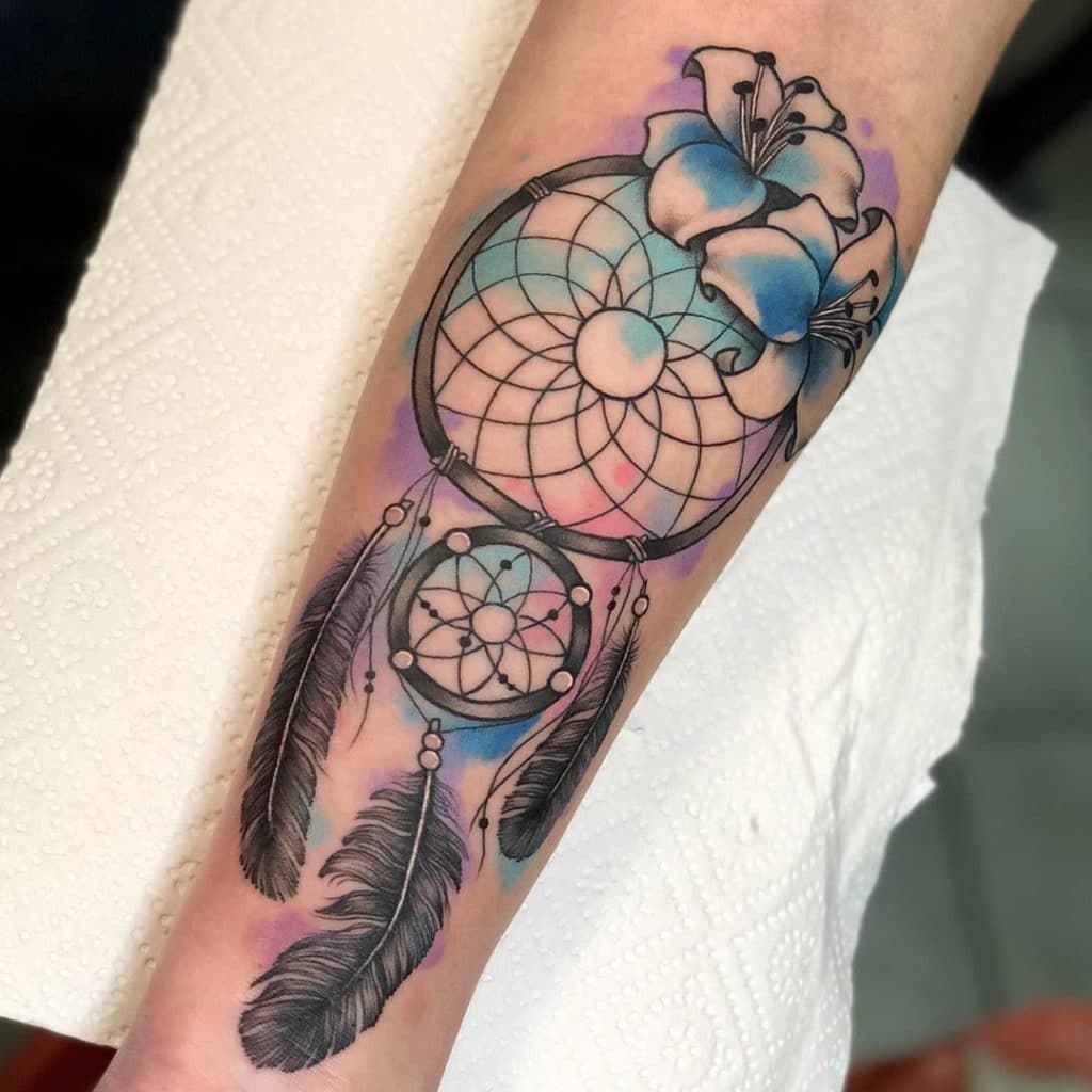 dreamcatcher tattoo