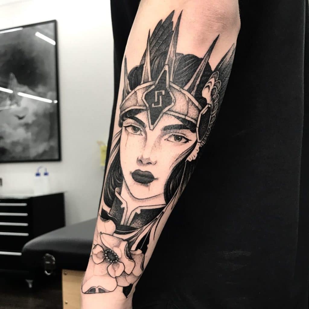 valkyrie tattoo