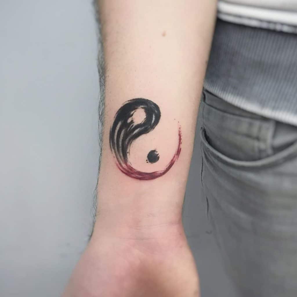 yinyang tattoo designs