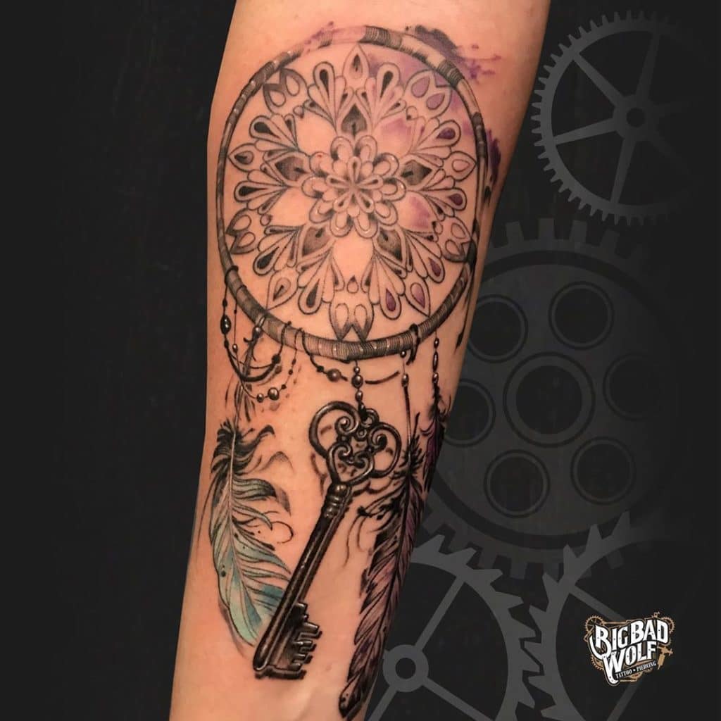 dreamcatcher tattoo