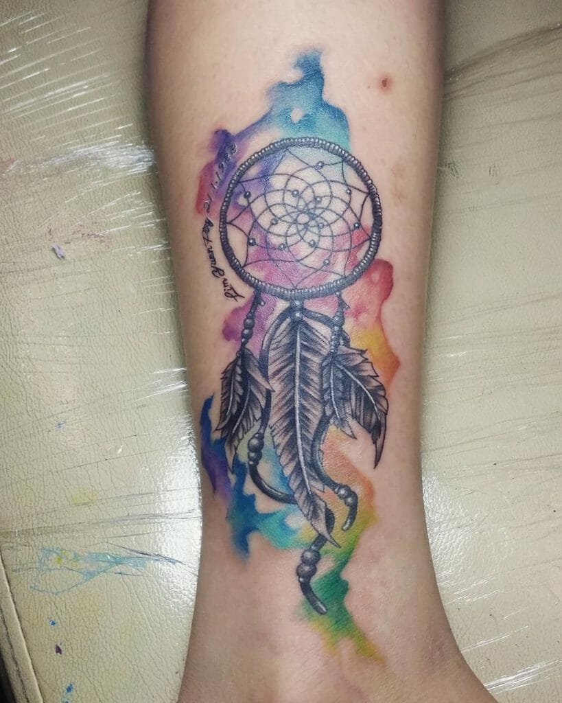 dreamcatcher tattoo