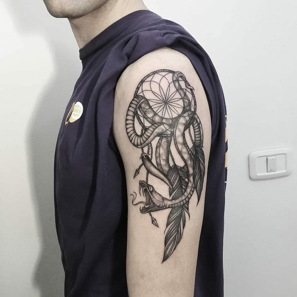 dreamcatcher tattoo